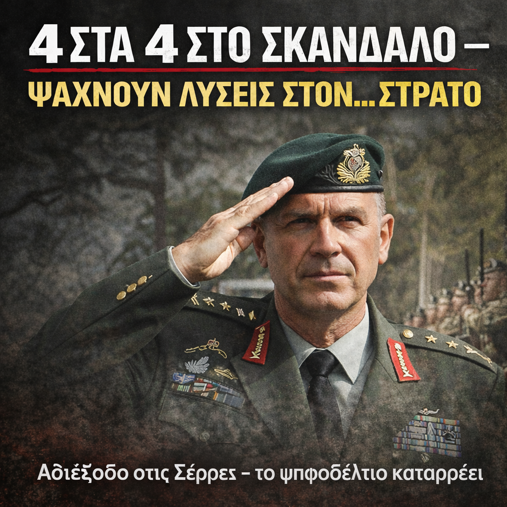 Σέρρες: Το «4 στα 4» της ΝΔ και το ψηφοδέλτιο που καταρρέει