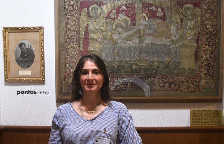 Χριστίνα Πλούτογλου, η μουσειολόγος που θέλει να δώσει φωνή στα κειμήλια των Ποντίων που βρίσκονται στην Παναγία Σουμελά